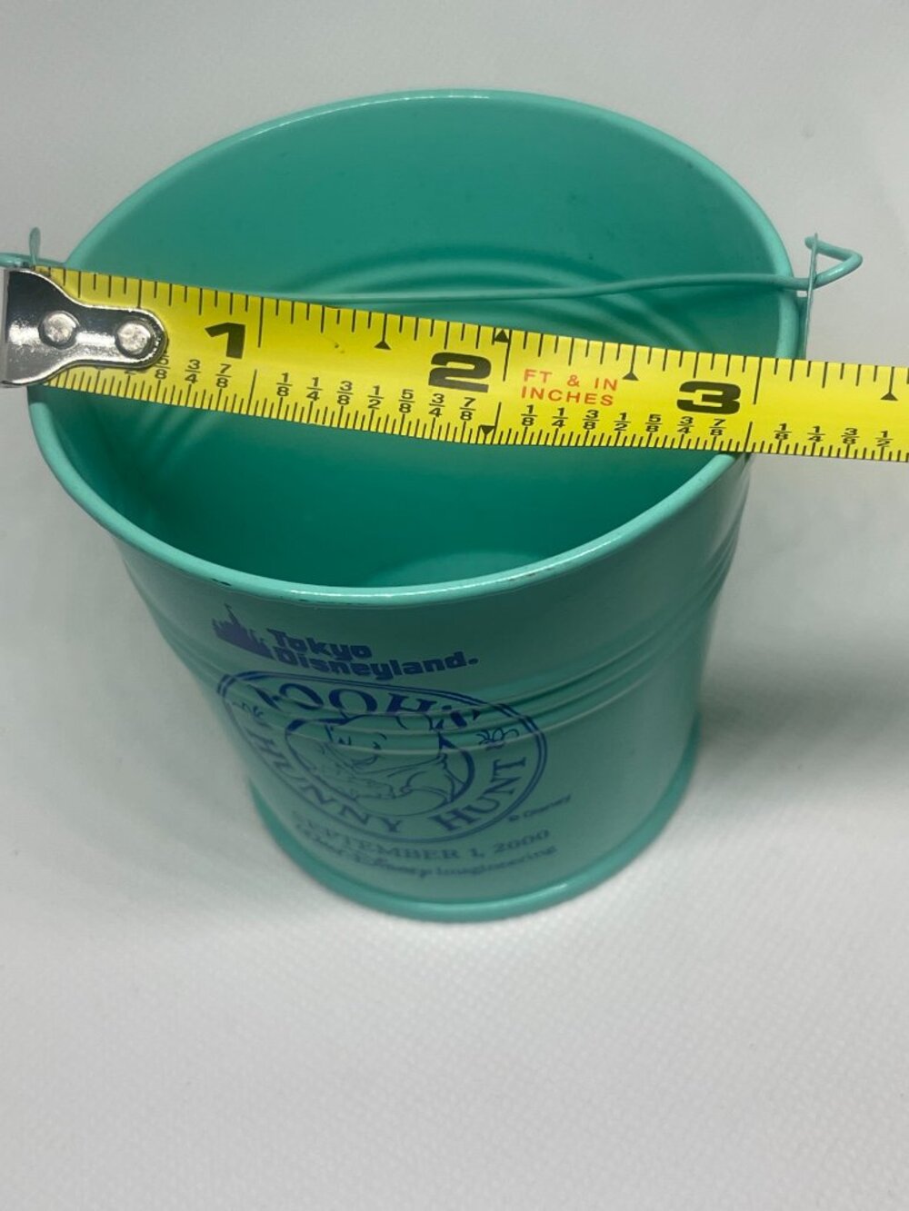 Tokyo Disneyland Pooh’s Hunny Hunt 2000 Opening Day Mini Pail - Picture 4 of 7